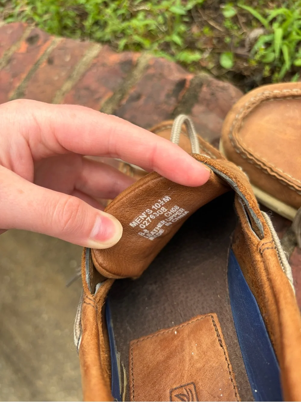 Sperry Men's Tan Leather Boat Shoes - Deck Style Casual